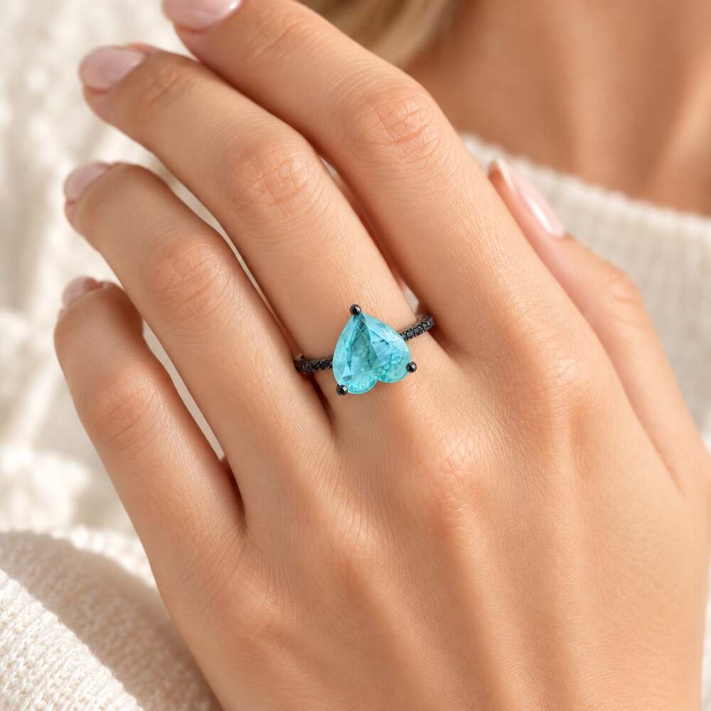 Teardrop Pear Vintage Style Halo Engagement Ring Cubic Zirconia 925 Sterling
